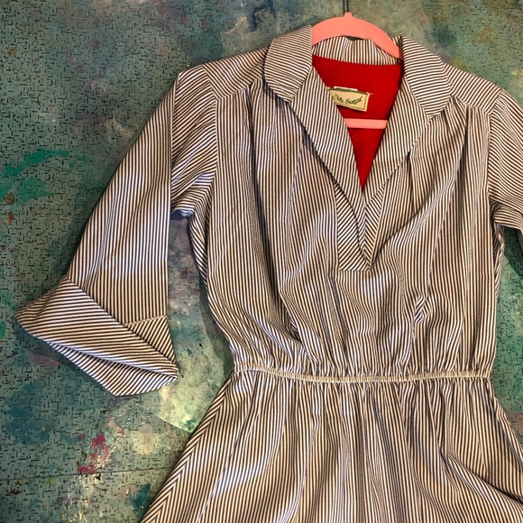 Ms. Sugar Pin Striped Dress - Picture 12 of 14